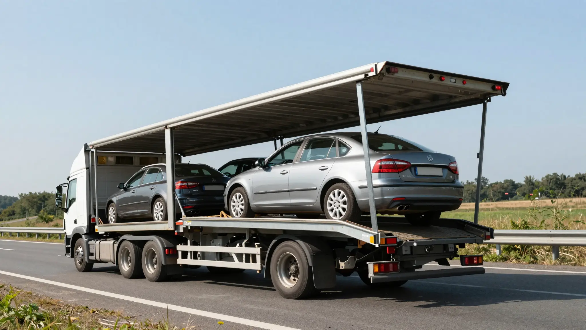 Transporte de coche de Alemania a Espana: camion vs conducirlo